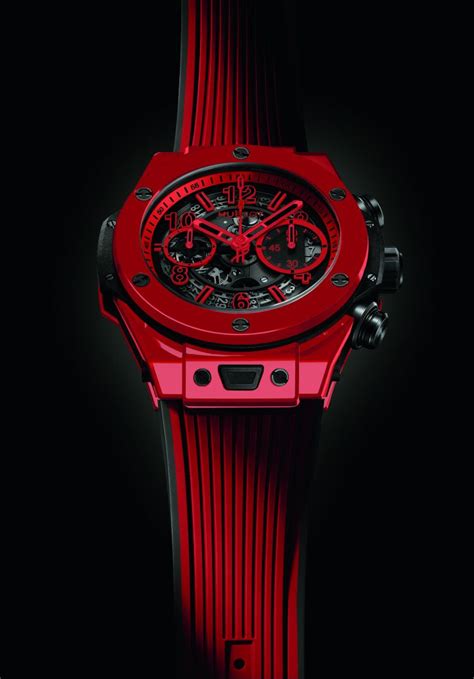 red ceramic hublot|Hublot titanium ceramic.